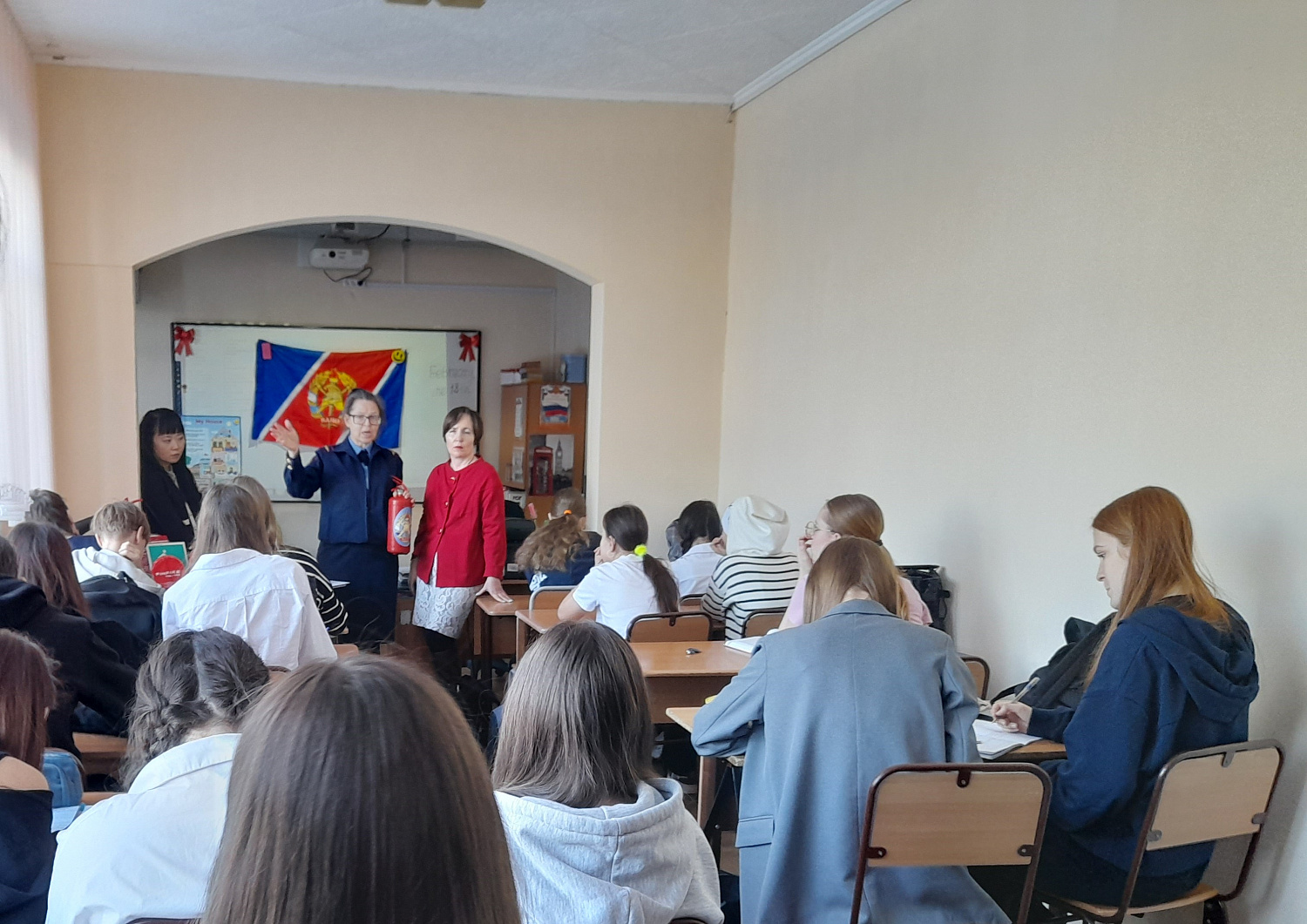 Уроки пожарной безопасности для старшеклассников