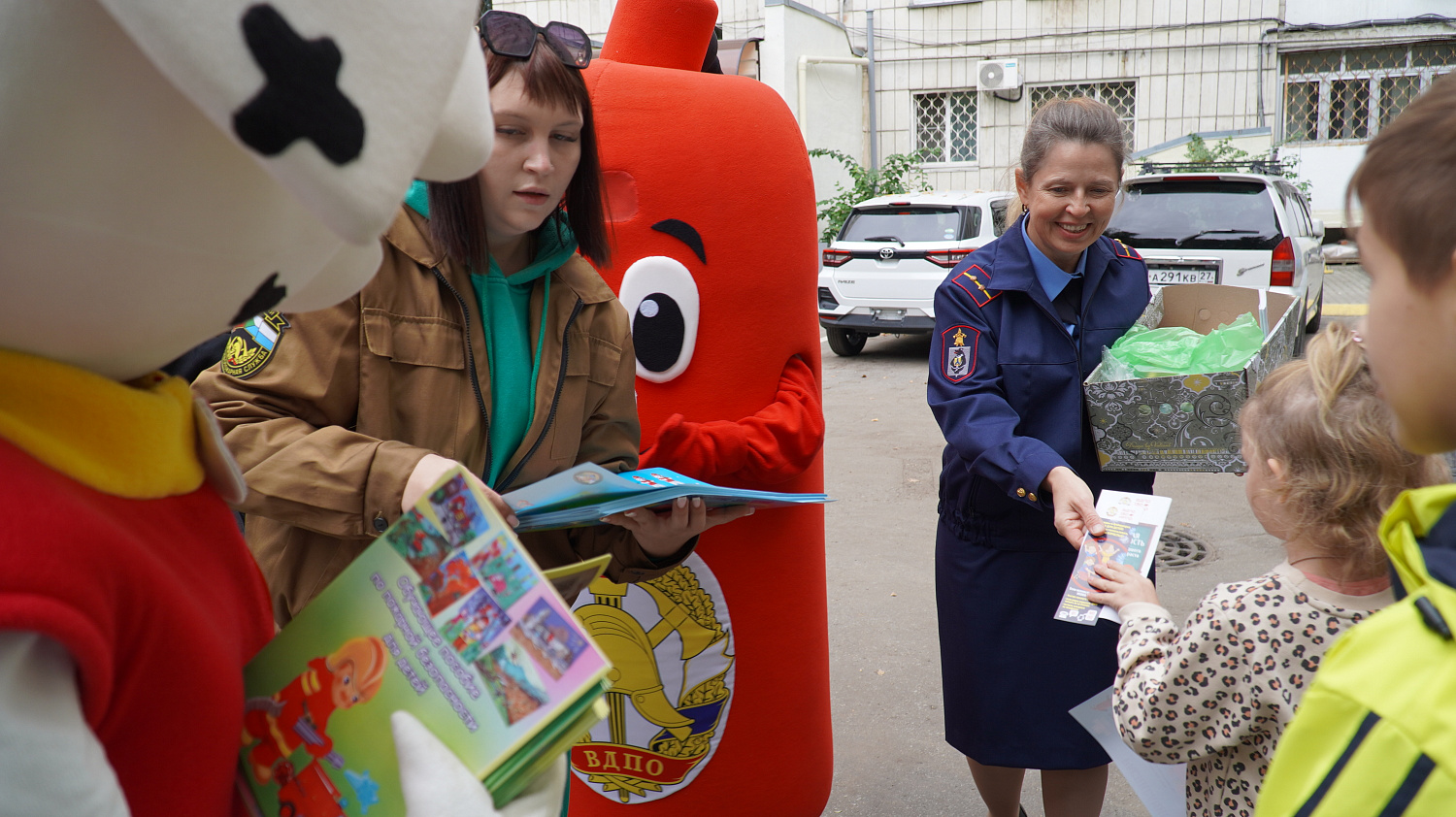 Спортивно-профилактическое мероприятие "Я в беду не попаду" для жителей ТСЖ "Чайка" 